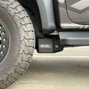 Ford Ranger Raptor Skid Plate - Rear - Rival 4x4 - Suspension Travel Sensor Aluminum Armor Set - `24-`25